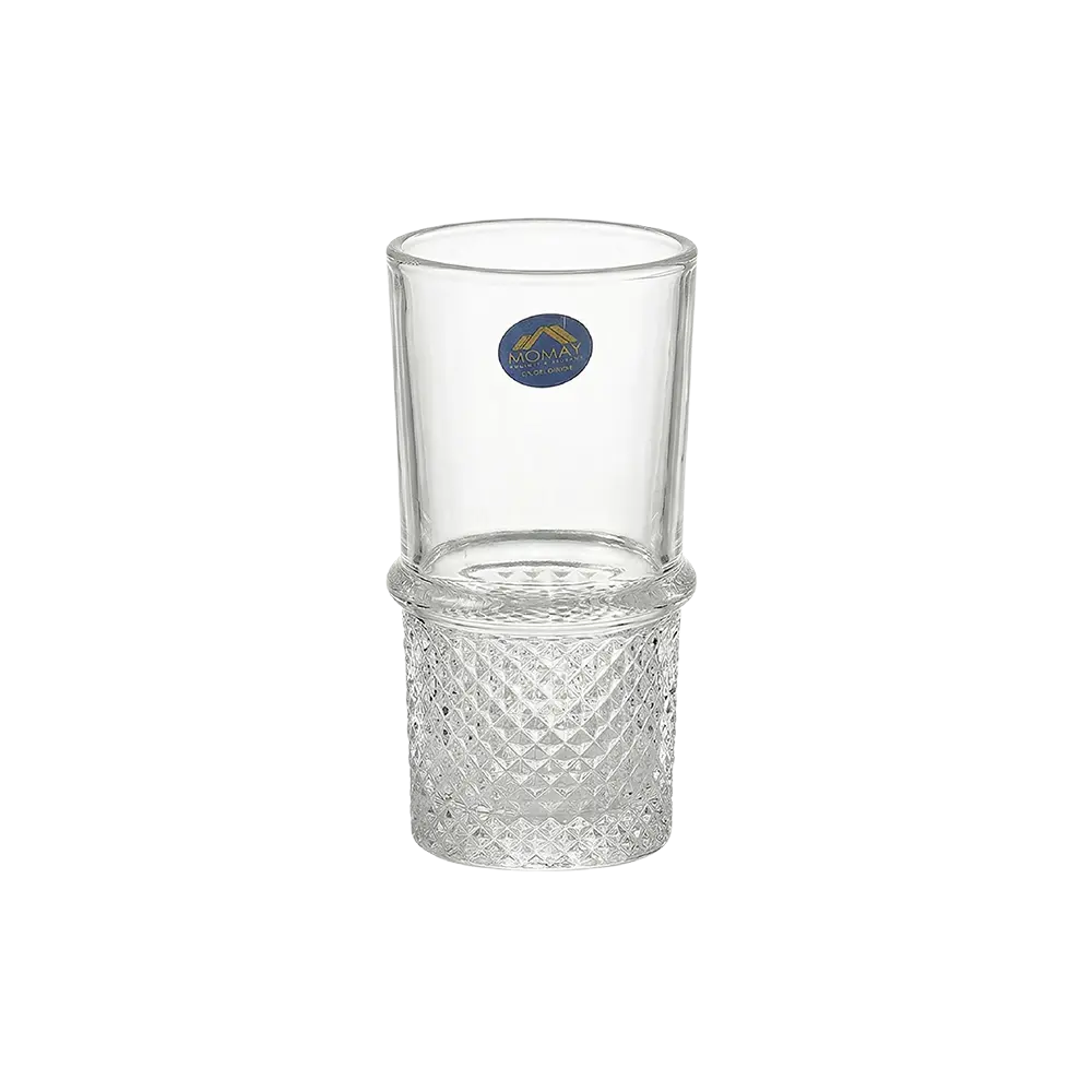 Momaz 12pcs Royal Series Socket Clear Withdraw Tumbler Cups Set
