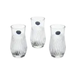 Momaz 12pcs Victoria Series Clear Socket Tumbler Set