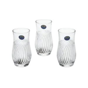 Momaz 12pcs Victoria Series Clear Socket Tumbler Set