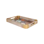 Momaz-2pcs-Geometric-Pattern-Design-Serving-Trays-Set1 Momaz 2pcs Geometric Pattern Design Serving Trays Set1