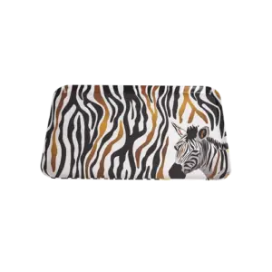 Momaz Melamine Zebra Design Serving Tray