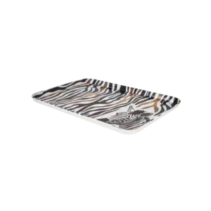 Momaz Melamine Zebra Design Serving Tray1