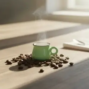 Pastel Green Espresso Cup1