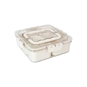 Plexi 6pcs Divided Storage Box with Lid