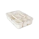 Plexi-9pcs-Divided-Storage-Box-with-Lid Plexi 9pcs Divided Storage Box with Lid