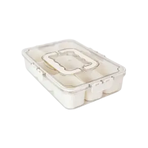 Plexi 9pcs Divided Storage Box with Lid