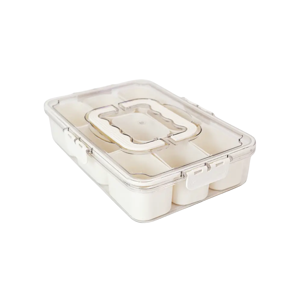 Plexi-9pcs-Divided-Storage-Box-with-Lid Plexi 9pcs Divided Storage Box with Lid