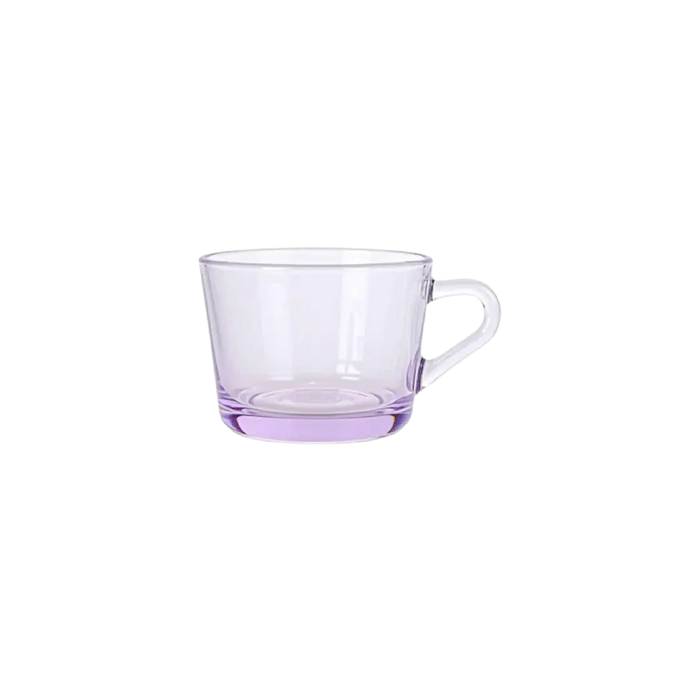 Purple Coffee Cup Handle