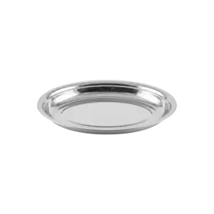 Stainless 45cm Oval Plate