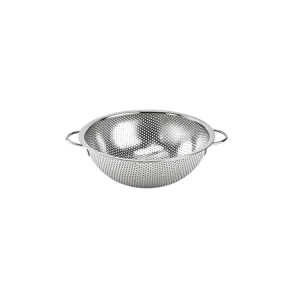 Stainless-Steel-19cm-Strainer-with-Dual-Side-Handles Stainless Steel 19cm Strainer with Dual Side Handles