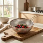 Stainless Steel 25.5cm Strainer1