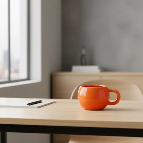 Tangerine Round Cup1