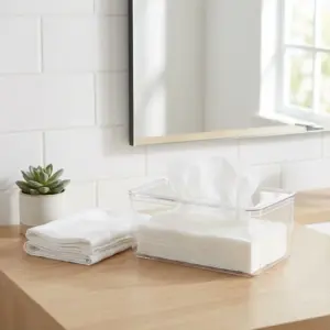 Transparent Plastic Storage Box1