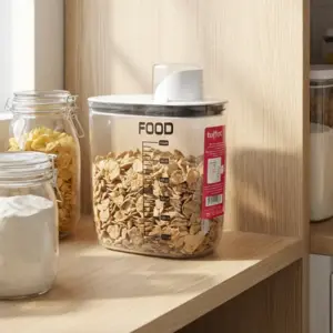 Tuffex 1300ml Premium Food Storage Box with White Lid1