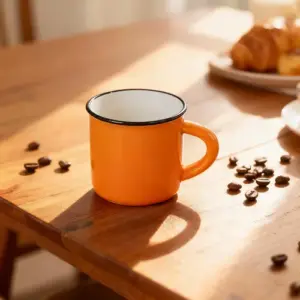 Warm Orange Coffee Cup1