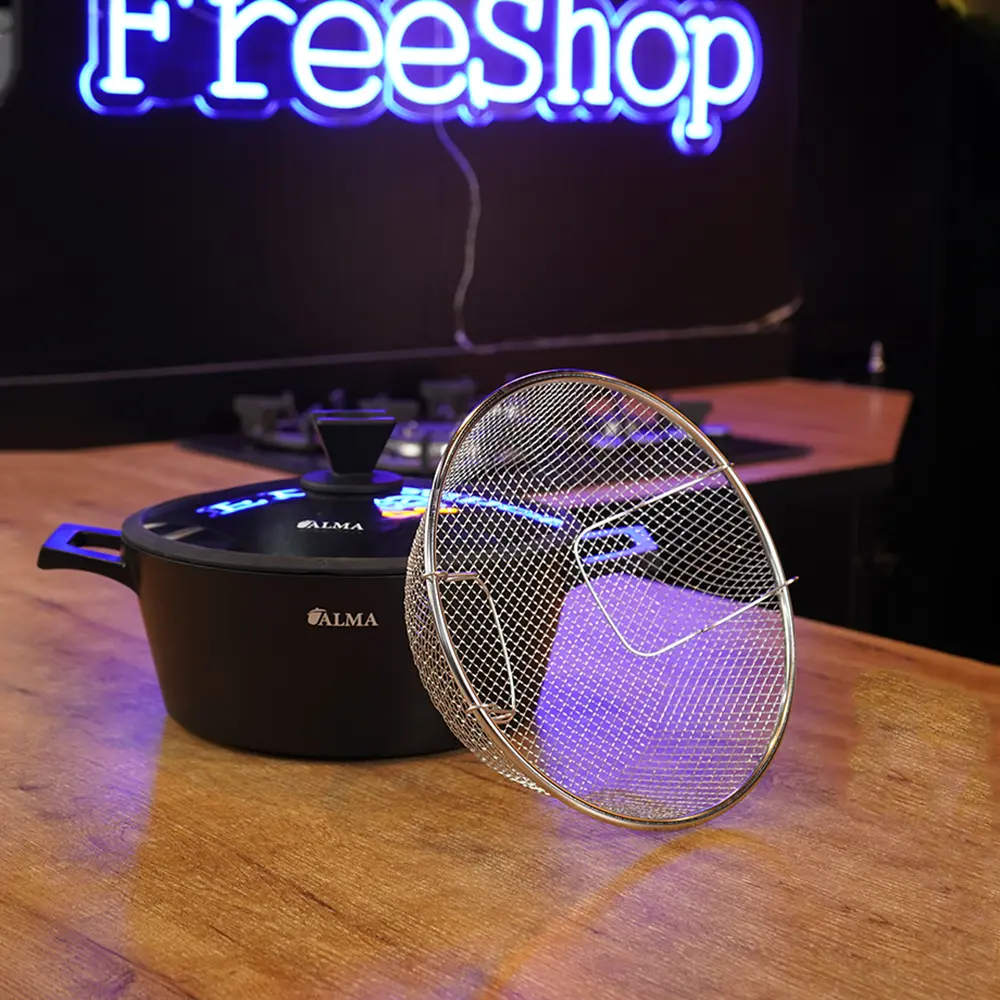 ALMA Aluminium 15pcs Cookware set4