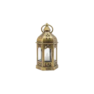 Antique Gold Mini Ramadan Fanous Lantern