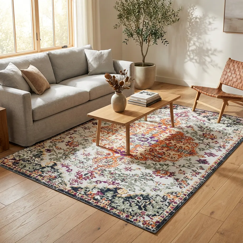 Bohemian Bloom 2x3m Area Carpet