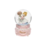 Bride & Groom Snow Globe Night Light