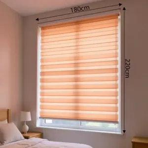 Cantaloupe 180x220cm Roll Up Curtain1