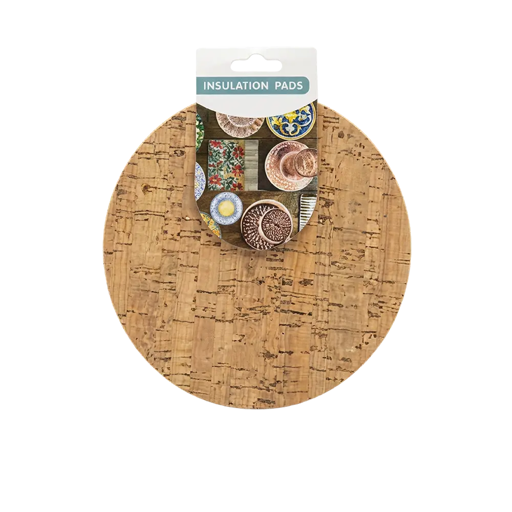 Cork Texture Round Trivet