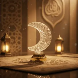 Crescent 16cm Moon Lambader1