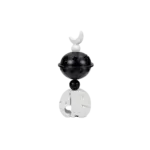 Crescent Moon 21cm Gypsum Incense Burner Stand