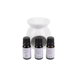 Essential Oil Burner Set of 3 Essential Oils Relax, Refresh & Rejuvenate