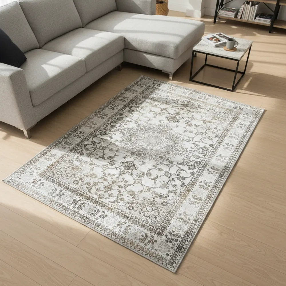 Floral-Border-120x180cm-Carpet Floral Border 120x180cm Carpet