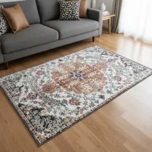 Floral Design 120x180cm Carpet
