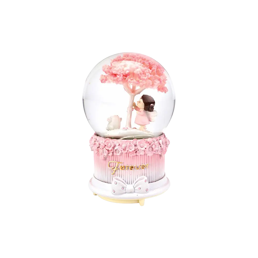Forever Angel Snow Ball Night Light