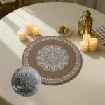 Four-Models-of-6pcs-Mandala-Design-Round-Trivet-Set1 Four Models of 6pcs Mandala Design Round Trivet Set1