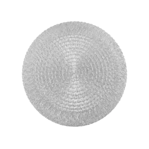 Fringe Border Design 38cm Silver Trivet