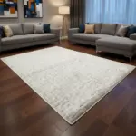 Geometric Basketweave 200x300cm Beige Rug