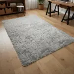 Geometric Basketweave 200x300cm Greige Rug
