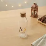 Gold-Crescent-&-Star-Glass-1L-Transparent-Bottle-with-Cork-Lid1 Gold Crescent & Star Glass 1L Transparent Bottle with Cork Lid1