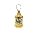 Golden Decorative Lantern With Lamp