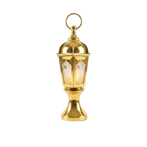 Golden Islamic Decorative Lantern
