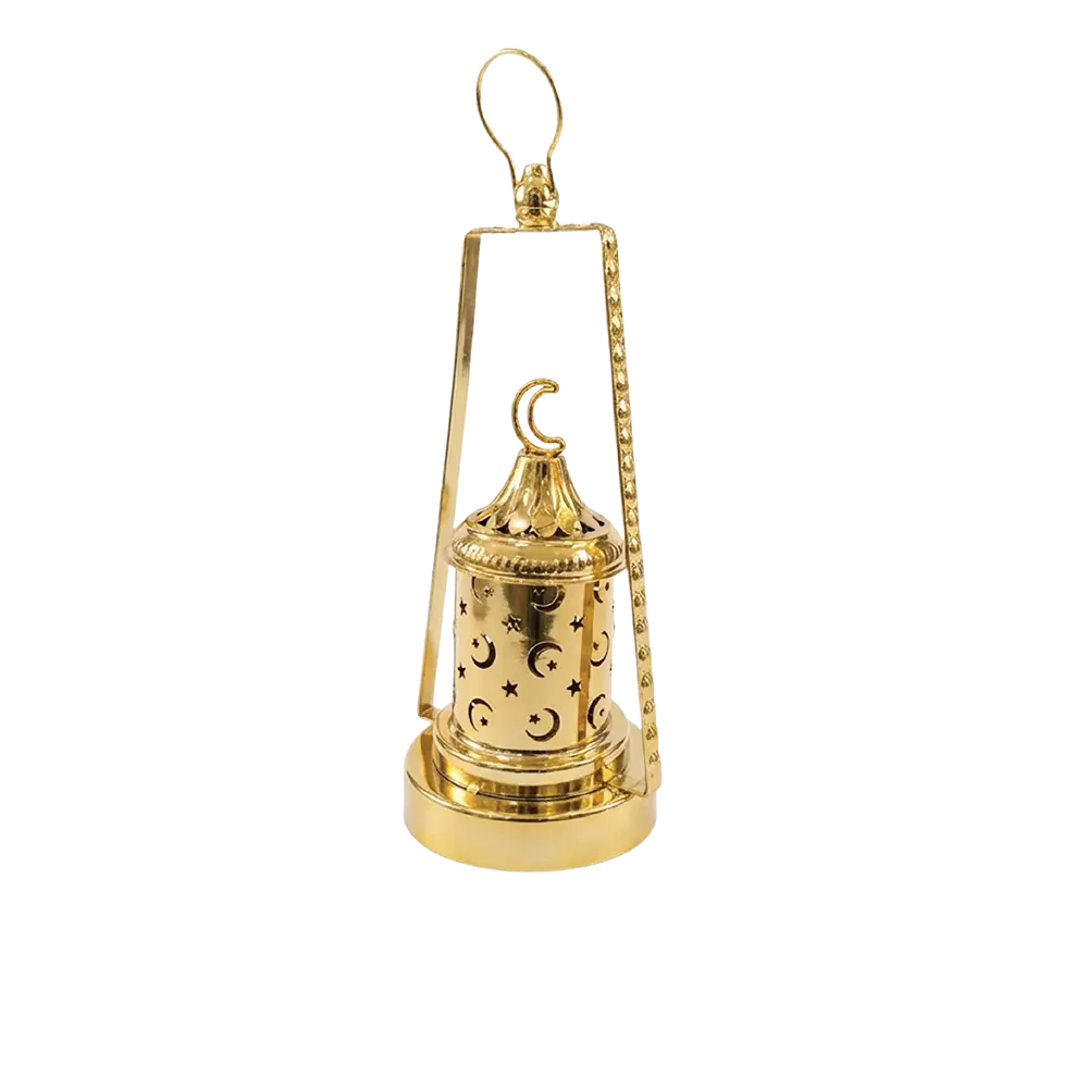 Golden Ramadan Hanging Lantern Table Décor