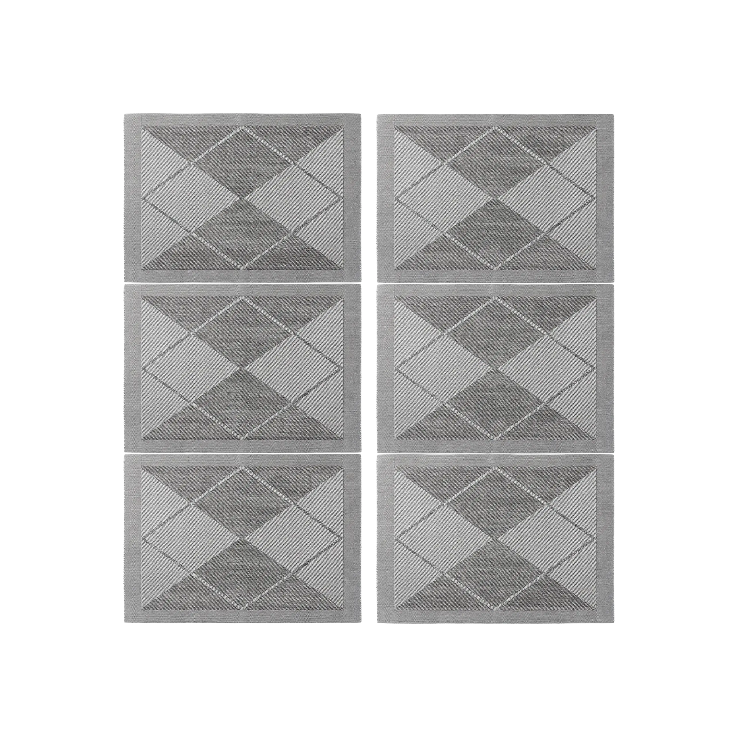 Grey 45x30cm Rectangular 6pcs Trivet2
