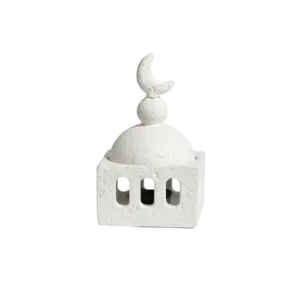 Gypsum Mosque 12cm Incense Burner