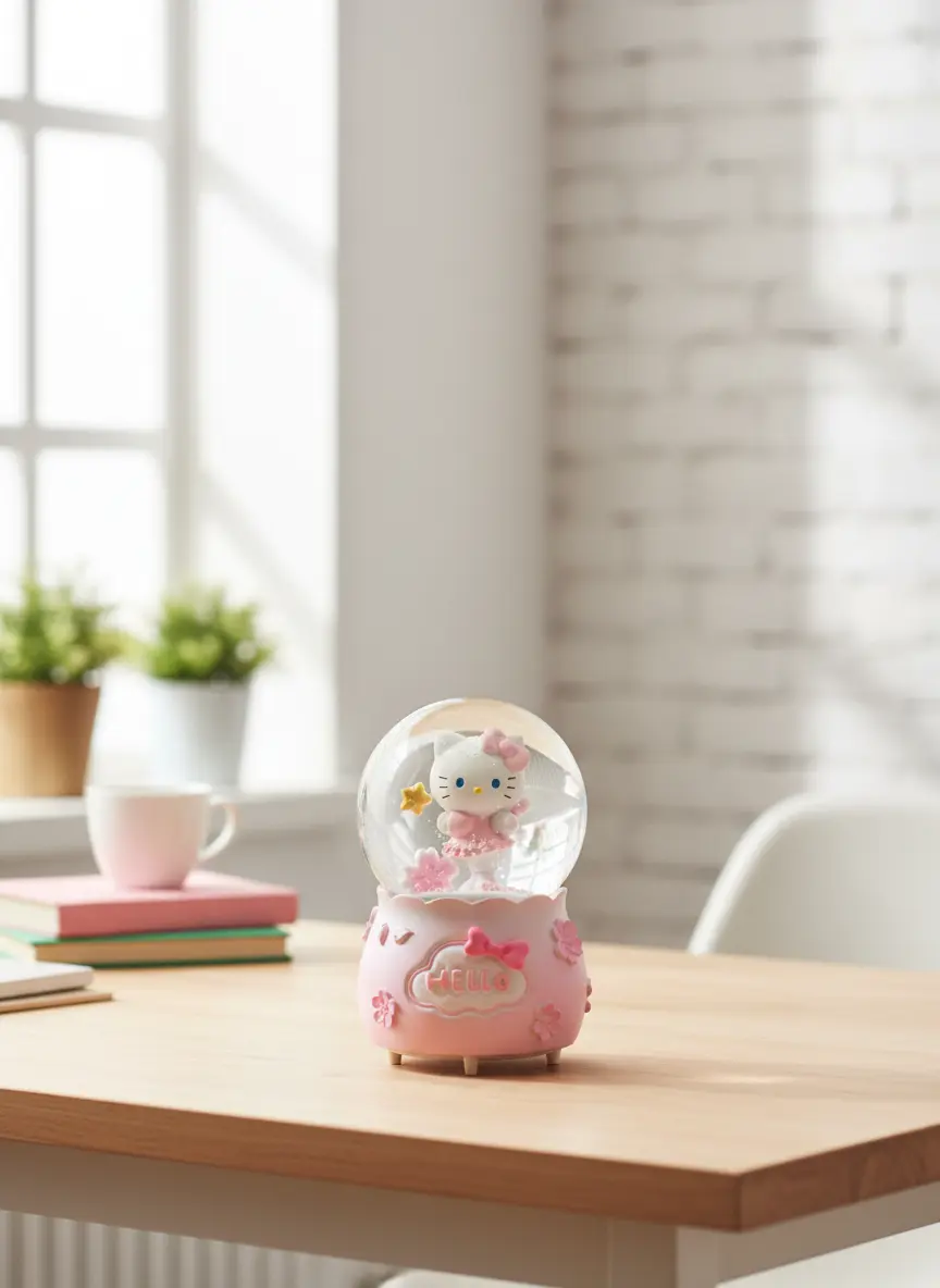 Hello-Kitty-Snow-Ball-Night-Light1 Hello Kitty Snow Ball Night Light1