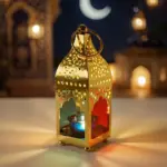 Mini-15cm-Moroccan-Multicolor-Glass-Lantern1 Mini 15cm Moroccan Multicolor Glass Lantern1
