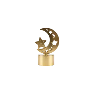 Mini Golden Crescent & Star Ramadan Décor