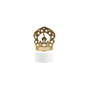 Mini Golden Mosque Ramadan Décor