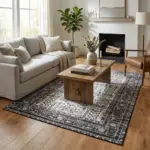 Modern 2x3m Heirloom Statement Carpet