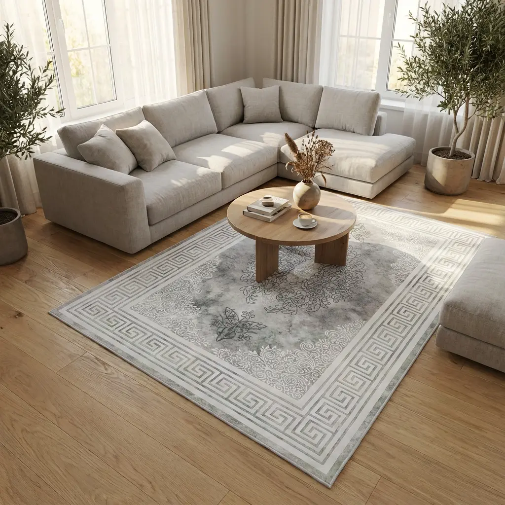 Modern 2x3m Stone Elegance Carpet