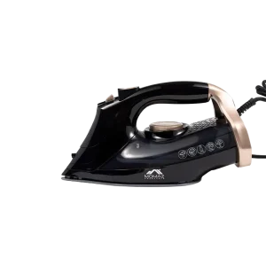 Momaz 2200W Black & Gold Steam Iron