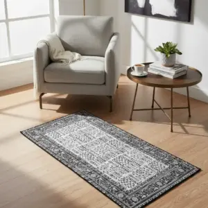 Monochrome Elegance 120x60cm Carpet
