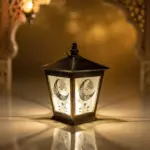 Moonlight-Black-&-Gold-10cm-Decorative-Lantern-With-Lamp1 Moonlight Black & Gold 10cm Decorative Lantern With Lamp1